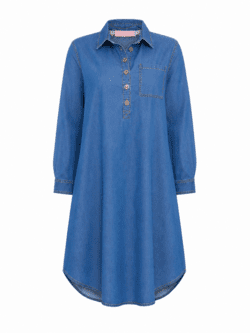 Kjole - Lucca - Blue Denim - Gaspar
