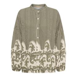 Skjorte - Sequoia - Grøn/Beige - MARTA du Château