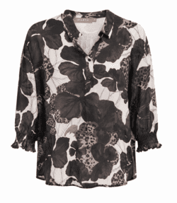 Bluse - Destiny - Brun/Beige - MARTA du Château