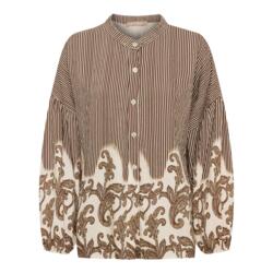 Skjorte - Sequoia - Brun/Beige - MARTA du Château