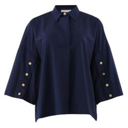 Skjorte - Klara - Navy - Continue