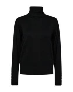 Pullover - Strik - FQkatie - Sort - FREEQUENT
