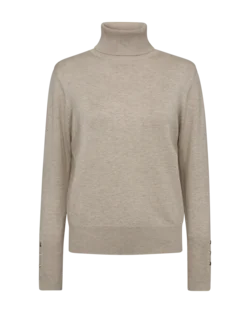 Pullover - Strik - FQkatie - Beige - FREEQUENT