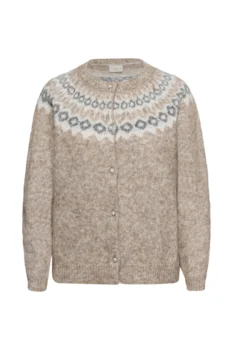 Cardigan - KCbettany - Beige melange - KAFFE curve
