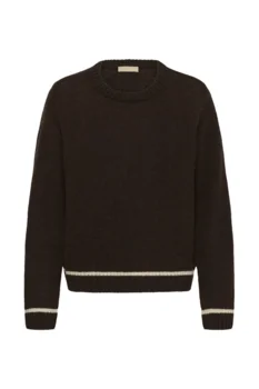 Pullover - Strik - CUnova - Brun - CULTURE