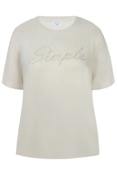 T-Shirt - Heidia - Sand -ZE-ZE