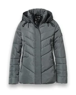 Jakke - Long Black - Oliven - District