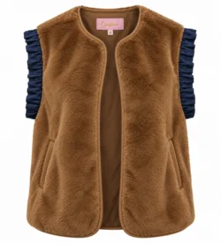 Vest - Duffy Frill - Cognac - Gaspar