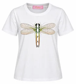 T-Shirt - Tokyo - Hvid/Grøn - Gaspar