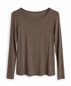 Bluse - Aura - Brun - Wilto
