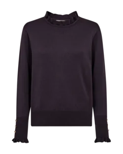 Pullover - Strik - FQkatie - Navy - FREEQUENT