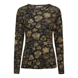 Bluse - Elissa - Brun/Sort - Marta du Château