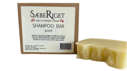 Shampoo bar - Pure - 100 gram - SæbeRiget
