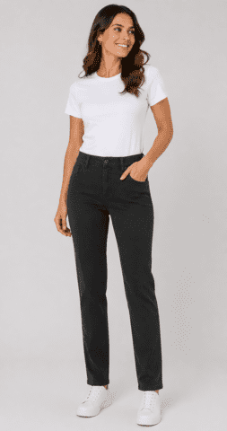 Jeans - Dora London - Sort - Anna Montana