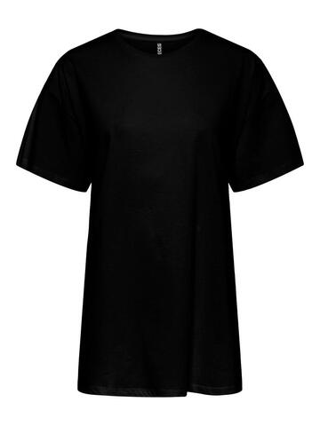 Oversized T-shirt - PCrina - Black - PIECES