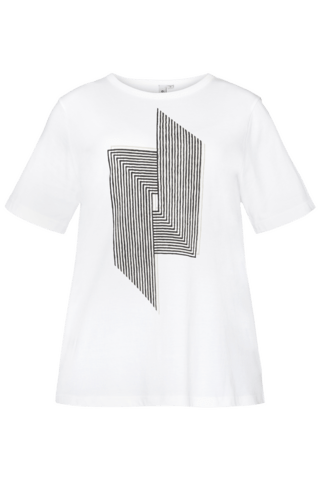 T-shirt - Grafisk print - Hvid - CISO