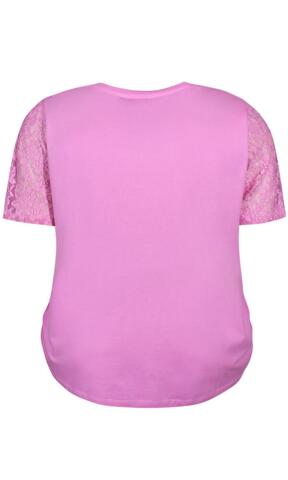 T-shirt - Amora - Pink - Zhenzi