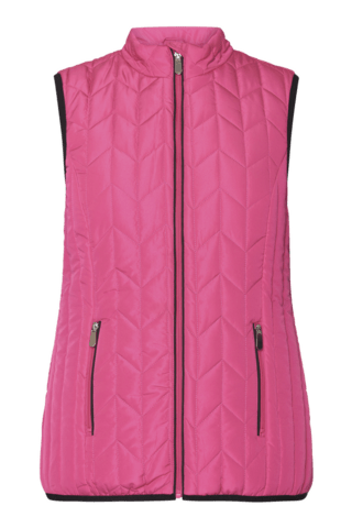 Vest - Quilt - Pink - Brandtex