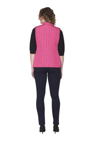 Vest - Quilt - Pink - Brandtex