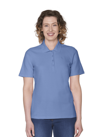 Polo T-shirt - Lyseblå - Brandtex