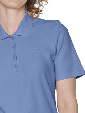 Polo T-shirt - Lyseblå - Brandtex