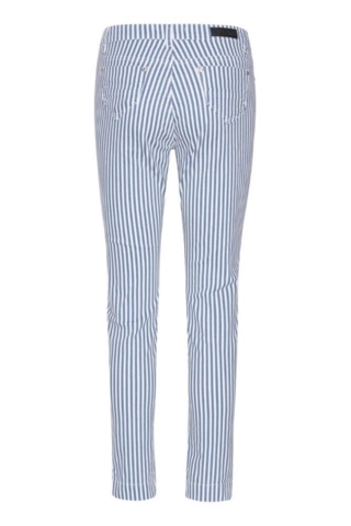 Jeans - Liv 7/8 - Blue Stripe - Asp Jeans