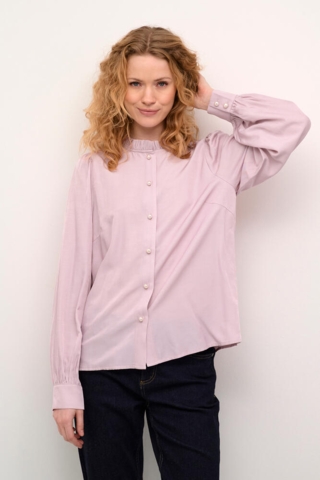 Skjortebluse - CUbelva Olly - Pale Mauve - Culture