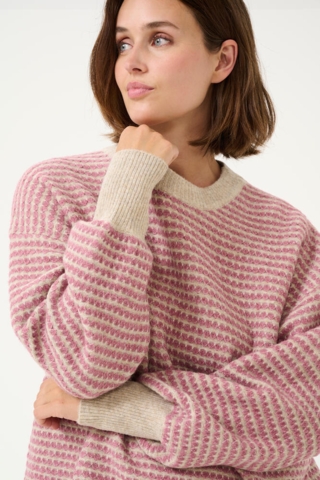 Pullover - Strik - KAellery - Gray/Rose - Kaffe