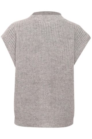 Vest - Strik - KAnellia - Grey Melange - Kaffe