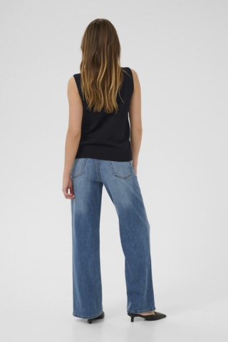 Vest - Strik - KAlizza - Black Deep - Kaffe