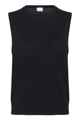 Vest - Strik - KAlizza - Black Deep - Kaffe