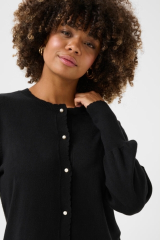 Cardigan - Strik - CUannemarie - Black - Culture