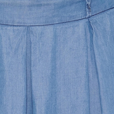 Nederdel - MdcLeona - Medium Blue - Marta du Château