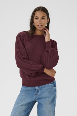 Pullover - Strik - KAlone - Windsor Wine - Kaffe