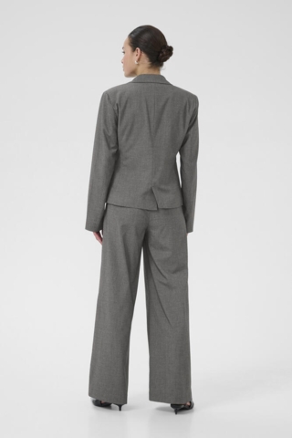 Blazer - KAellie Shaped - Grey Melange/Chalk Stripe - Kaffe