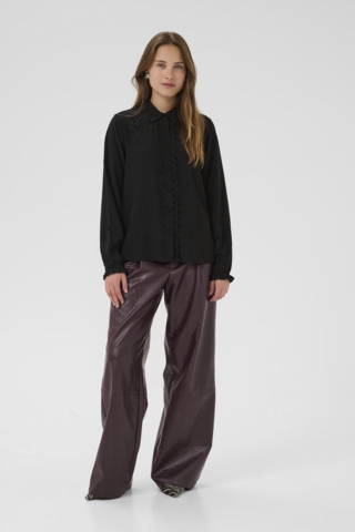 Bluse - CUamanda Asmine - Black - Culture