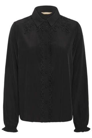 Bluse - CUamanda Asmine - Black - Culture