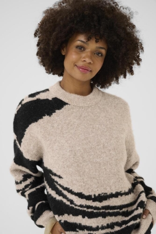 Pullover - Strik - CUzinna - Dune Melange - Culture