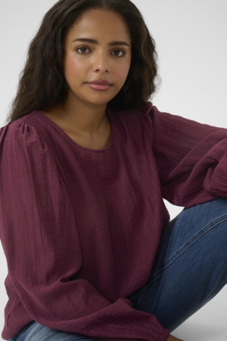 Bluse - KCviva - Windsor Wine - Kaffe Curve
