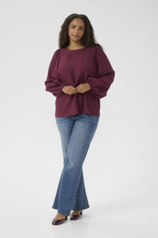 Bluse - KCviva - Windsor Wine - Kaffe Curve
