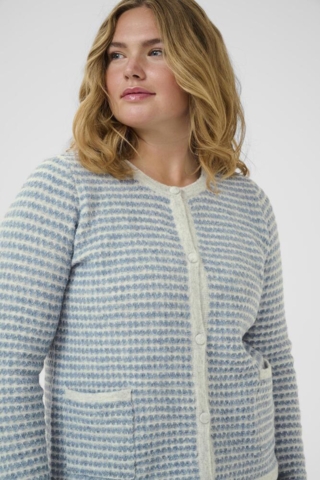 Cardigan - Strik - KCelanna - Light GreyM/Windward Structure - Kaffe Curve