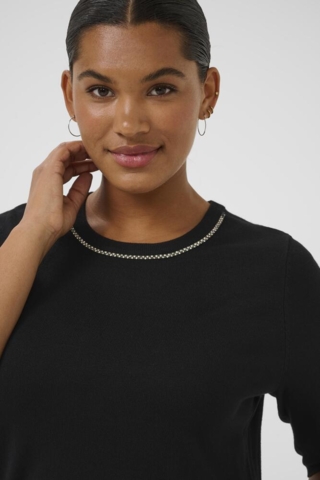 Pullover - Strik - KCcarla - Black Deep - Kaffe Curve