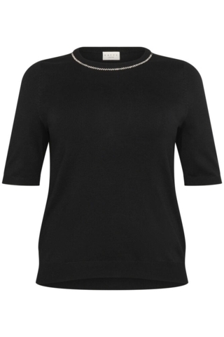 Pullover - Strik - KCcarla - Black Deep - Kaffe Curve