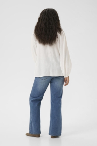 Bluse - KCmirana - Chalk - Kaffe Curve