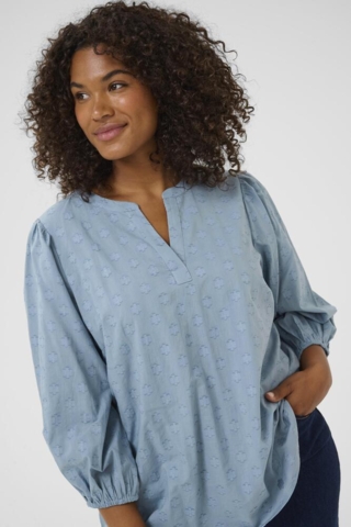Bluse - KCloulou - Windward Blue - Kaffe Curve