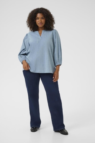 Bluse - KCloulou - Windward Blue - Kaffe Curve