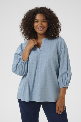 Bluse - KCloulou - Windward Blue - Kaffe Curve