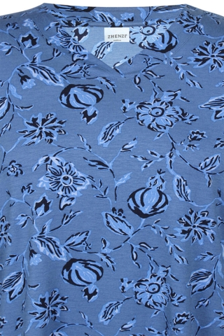 Bluse - Sylva - True Blue - Zhenzi