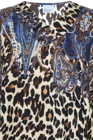 Bluse - Siff - True Blue - Zhenzi