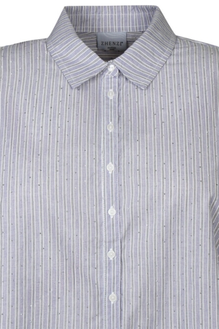 Skjorte - Sofi - Navy - Zhenzi
